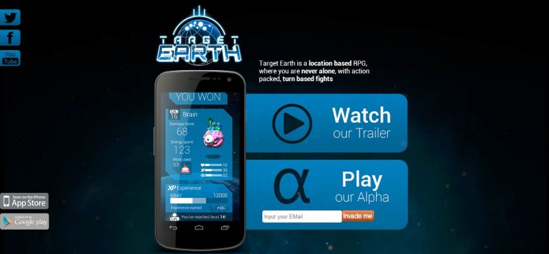 Target Earth website